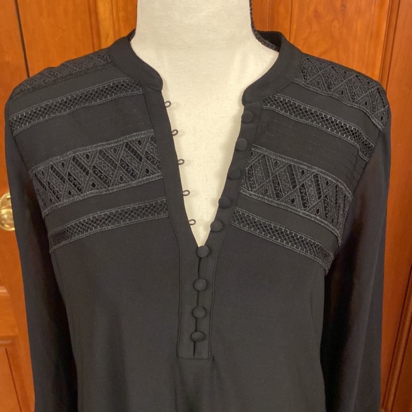 WHBM Black Top (with tags) - Picture 2 of 5